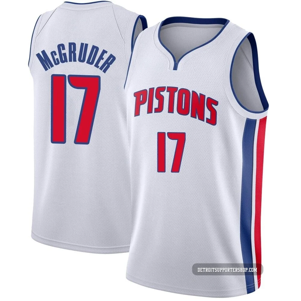 Rodney McGruder ＃17 Detroit Pistons Swingman Jersey - Association Edition - Youth White