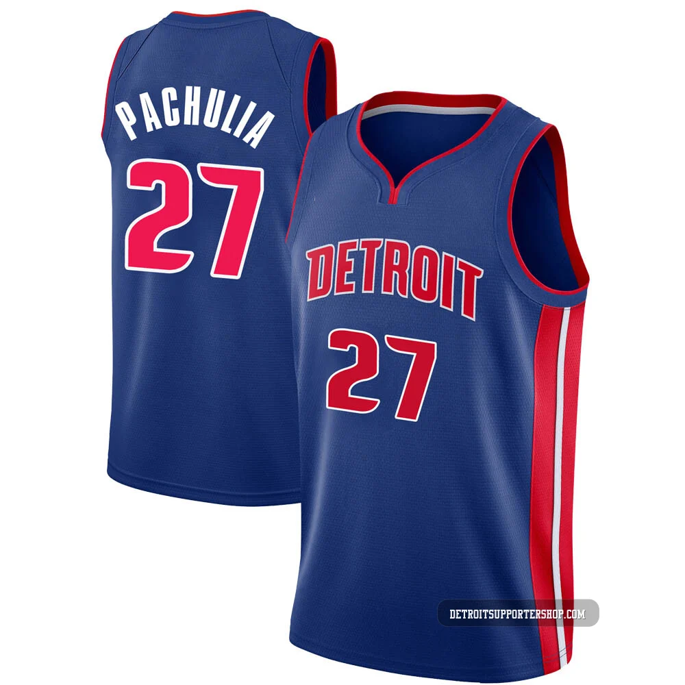 Detroit Pistons Zaza Pachulia Themed Jersey - PistonsStore